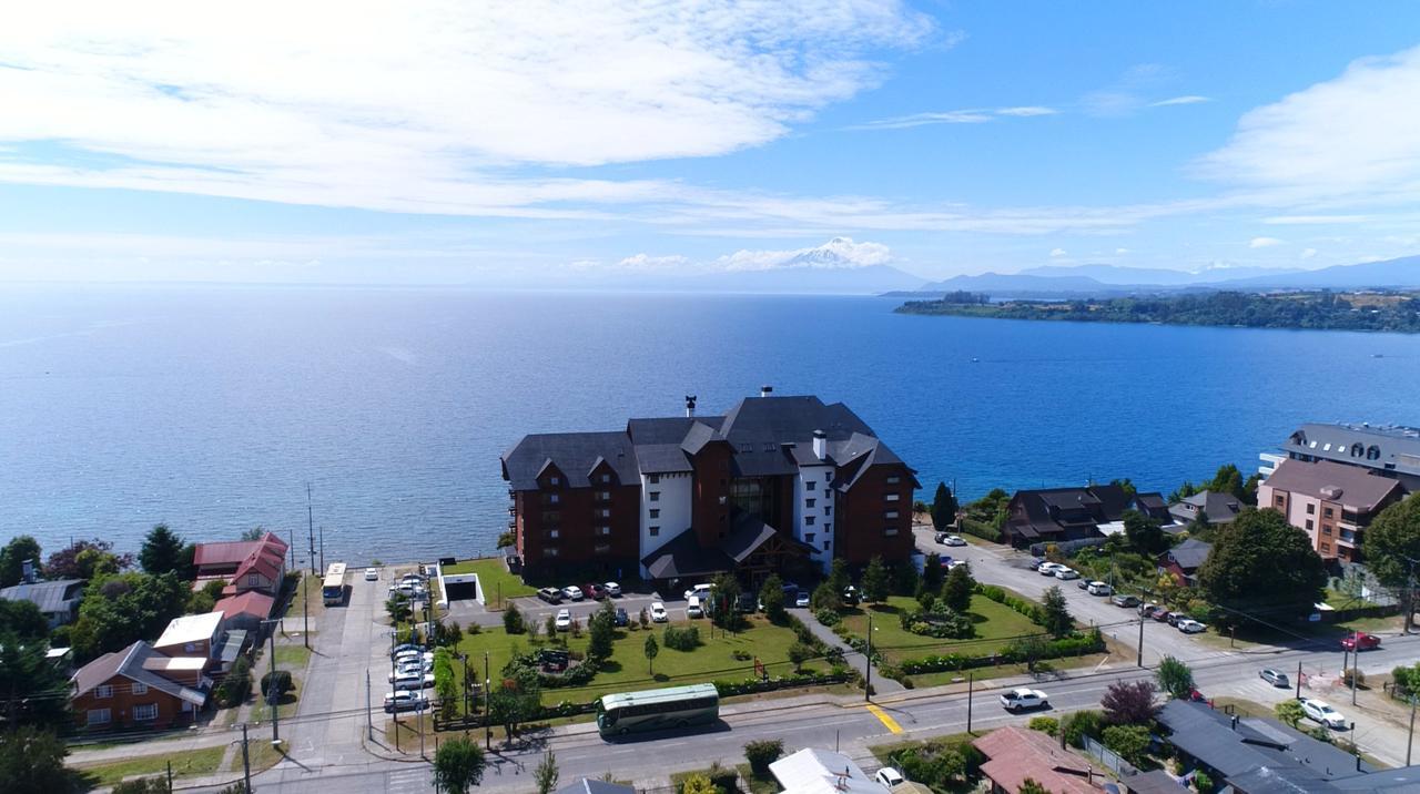 Wyndham Puerto Varas Pettra Εξωτερικό φωτογραφία Aerial view of the town